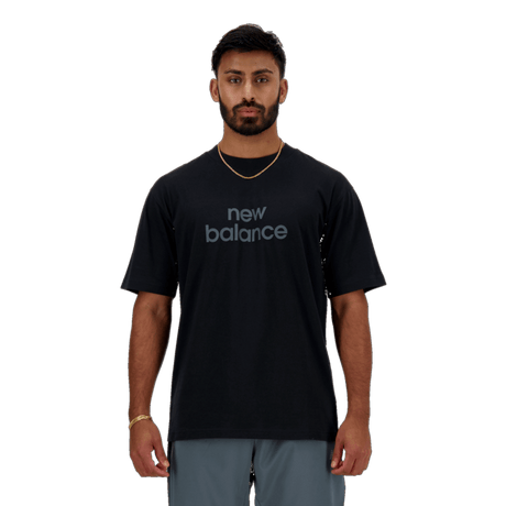 New Balance Men's Sport Essentials Linear T-Shirt Mens Apparel Pants & Sweatpants