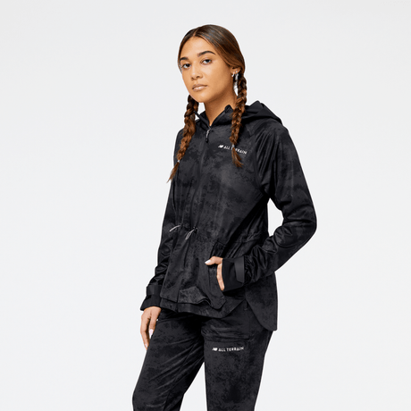 New Balance Women's Impact Run All Terrain Waterproof Jacket Womens Apparel Jackets & Vests