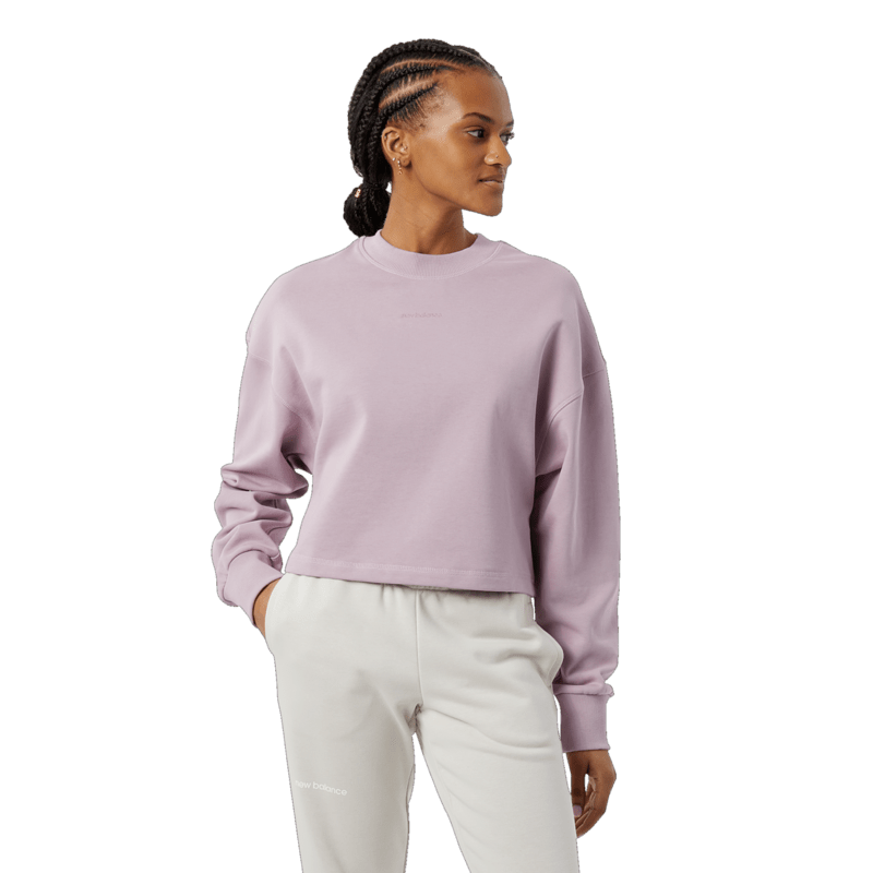 New Balance Women's Athletics Nature State Crew Womens Apparel Sweatshirts & Fleece