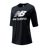 New Balance Women's Essentials Stacked Logo Tee Womens Apparel Shirts & Tops