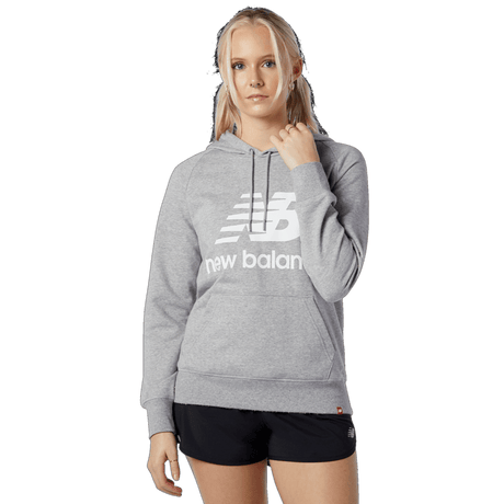 New Balance Women's Essentials Pullover Hoodie Womens Apparel Sweatshirts & Fleece