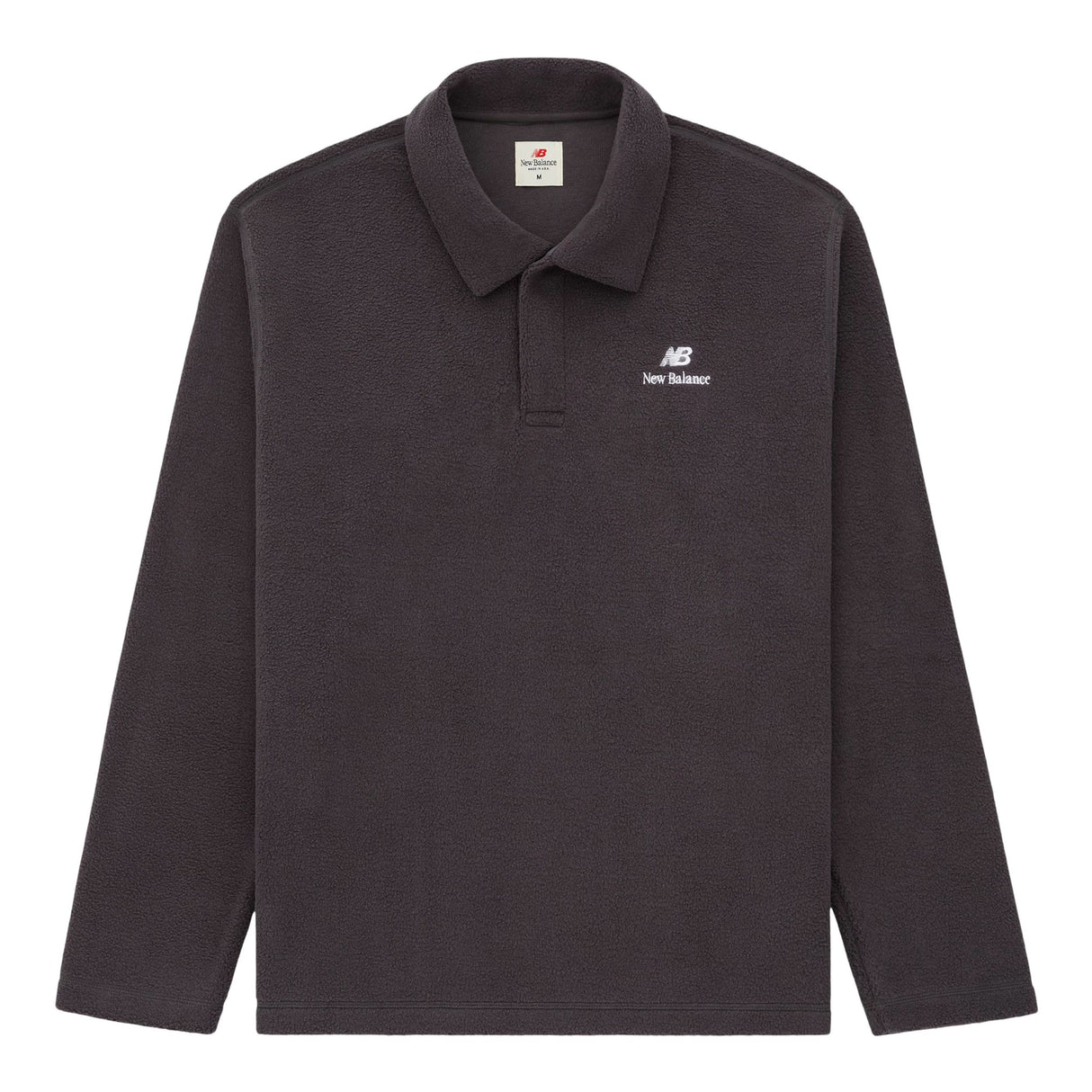 New Balance Men's Made in USA Polar Fleece Polo Mens Apparel Sweatshirts & Fleece