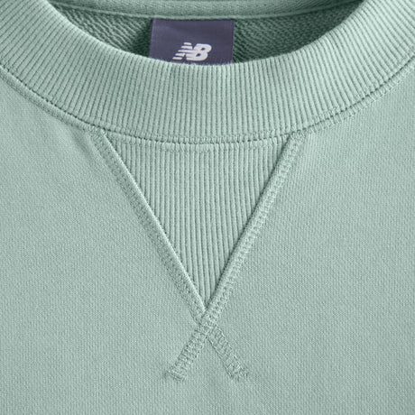 New Balance Men's Athlete Athletics French Terry Crew Mens Apparel Sweatshirts & Fleece
