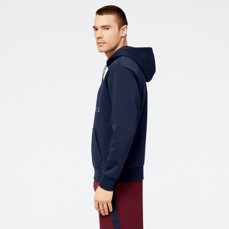 New Balance Men's Hoops Abstract Fleece Hoodie Mens Apparel Sweatshirts & Fleece