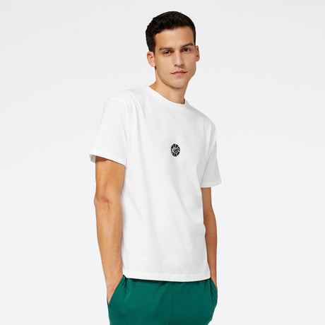 New Balance Men's Hoops Essentials Fundamental Tee Tall Mens Apparel Shirts & Tops