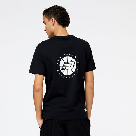 New Balance Men's Hoops Fundamentals T-Shirt Mens Apparel Shirts & Tops