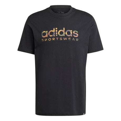 adidas Men's Camo Linear Graphic T-Shirt Tall Mens Apparel Shirts & Tops
