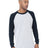 Bayside Heavyweight Waffle Knit Thermal Raglan Bayside