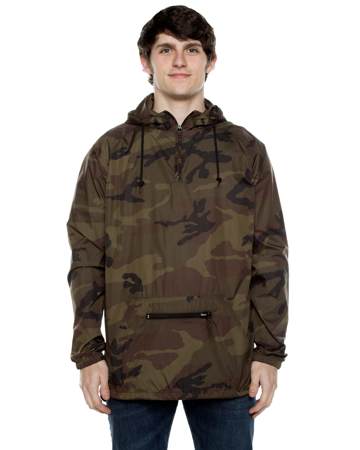 Beimar Drop Ship Unisex Nylon Packable Pullover Anorak Jacket Beimar Drop Ship