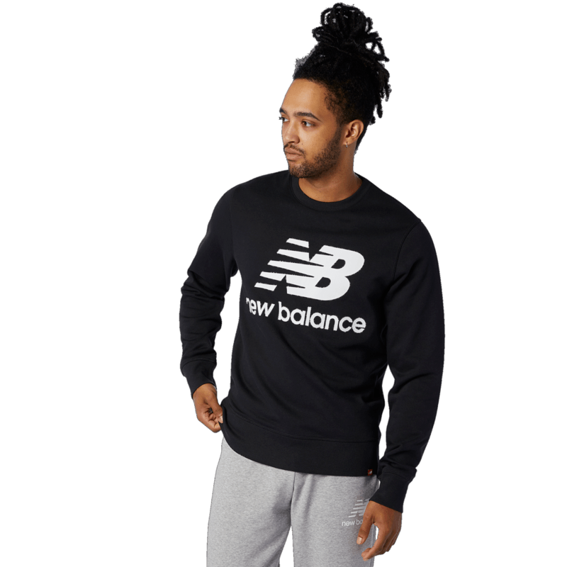 New Balance Men's Essentials Stacked Logo Crew
