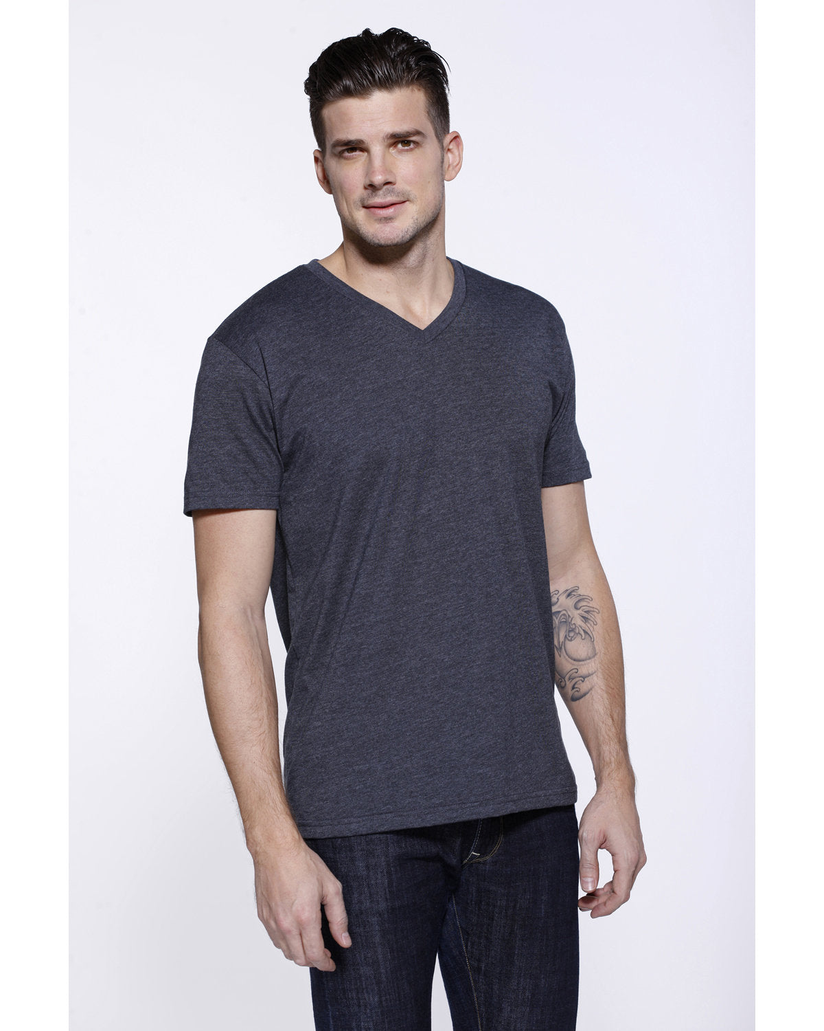 StarTee Men's CVC V-Neck T-Shirt StarTee
