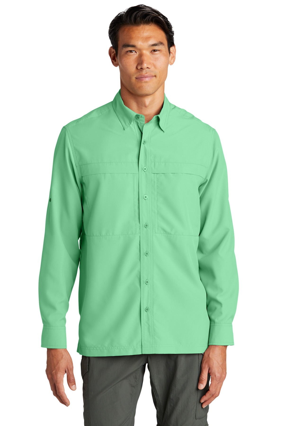 Port Authority Men's Long Sleeve UV Daybreak Shirt W960