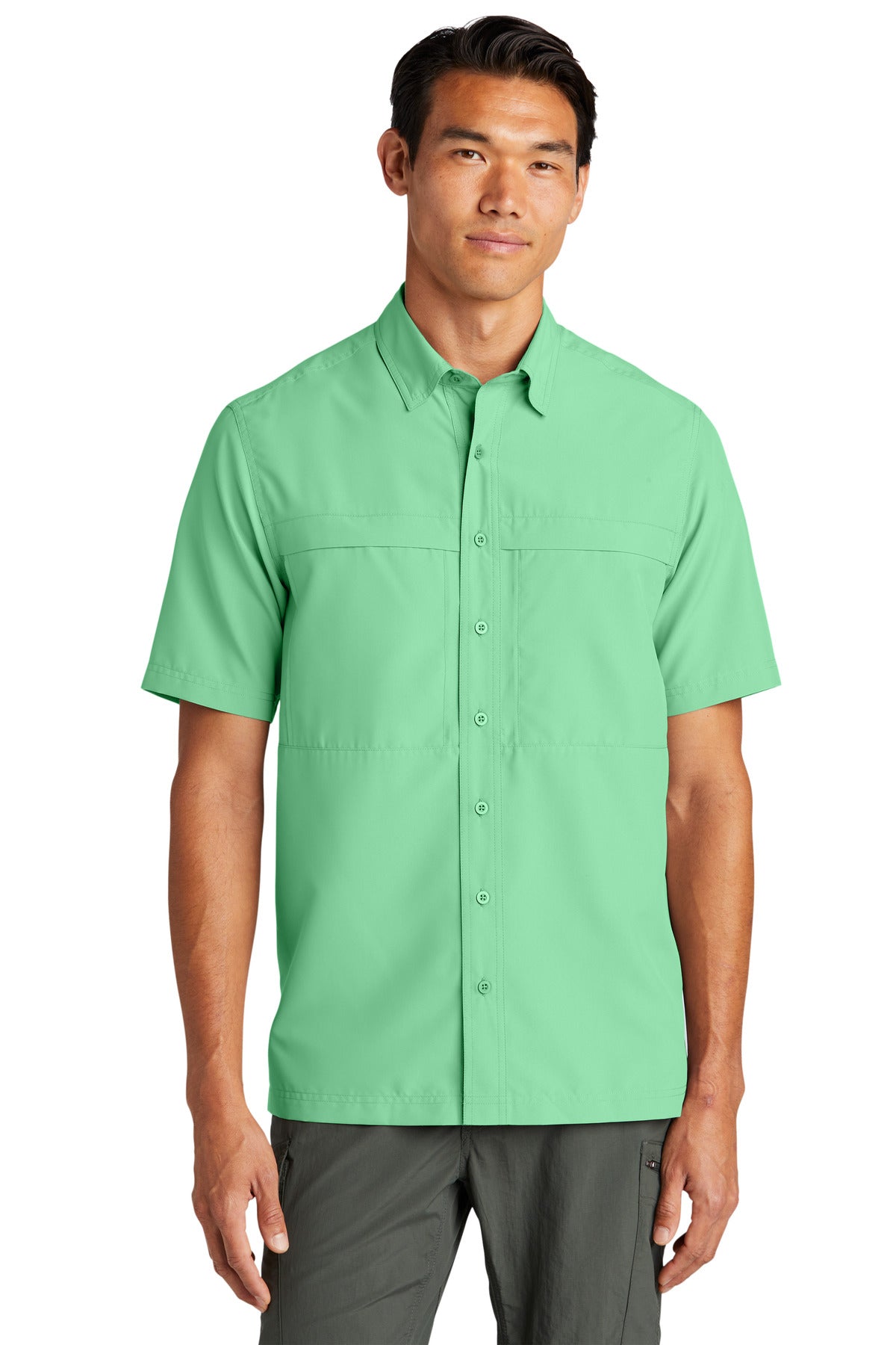 Port Authority Men's Short Sleeve UV Daybreak Shirt W961