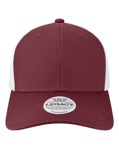 LEGACY Mid-Pro Snapback Trucker Cap LEGACY