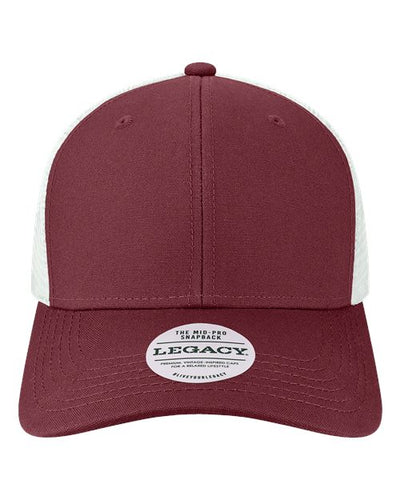 LEGACY Mid-Pro Snapback Trucker Cap