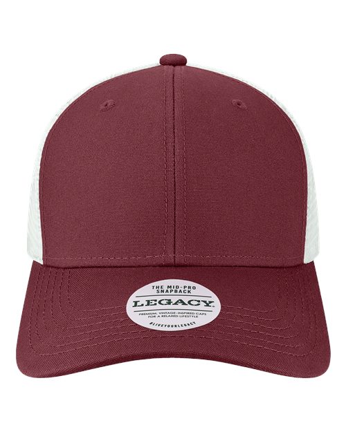 LEGACY Mid-Pro Snapback Trucker Cap