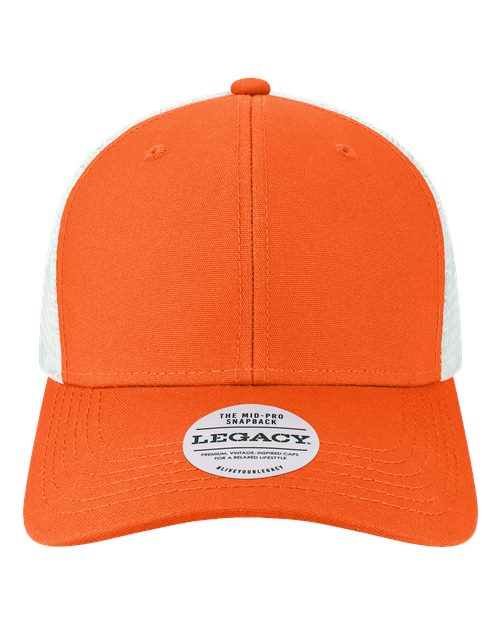 LEGACY Mid-Pro Snapback Trucker Cap LEGACY