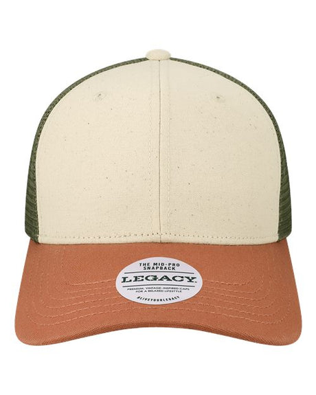 LEGACY Mid-Pro Snapback Trucker Cap LEGACY