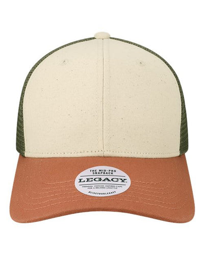 LEGACY Mid-Pro Snapback Trucker Cap