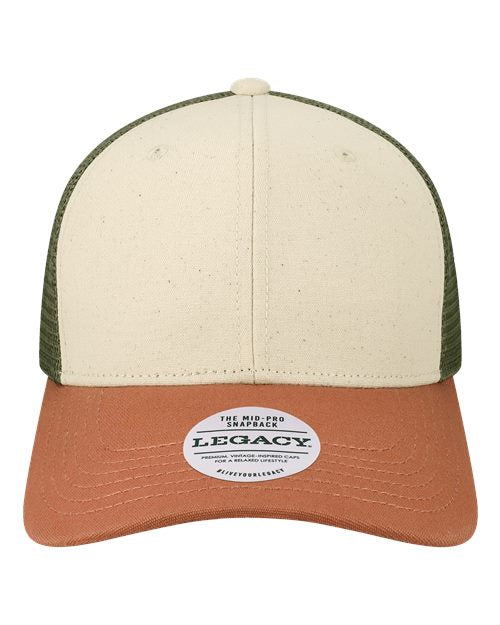 LEGACY Mid-Pro Snapback Trucker Cap