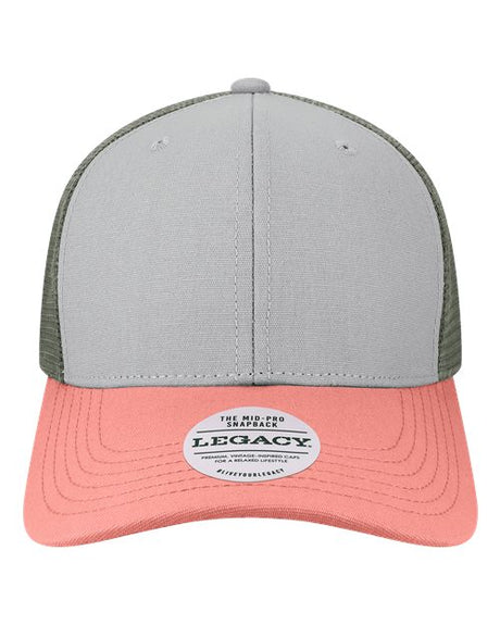 LEGACY Mid-Pro Snapback Trucker Cap LEGACY