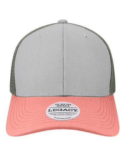 LEGACY Mid-Pro Snapback Trucker Cap