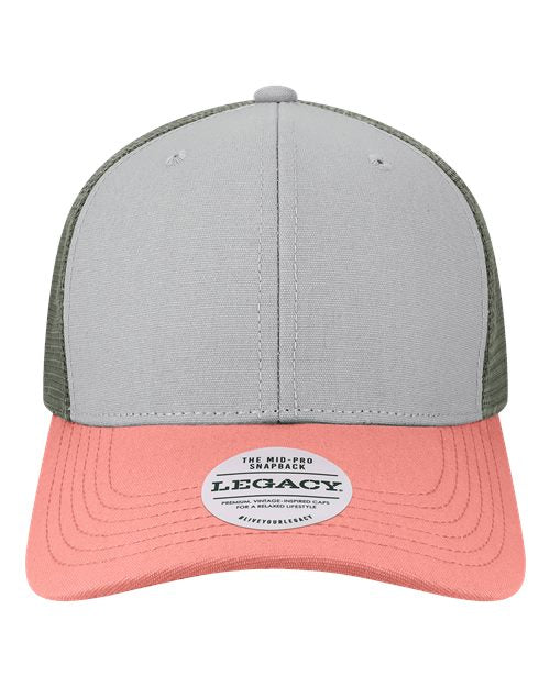 LEGACY Mid-Pro Snapback Trucker Cap