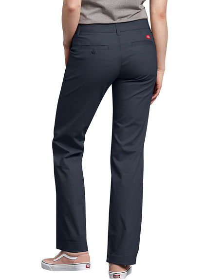 Dickies Ladies' Relaxed Straight Stretch Twill Pant Dickies