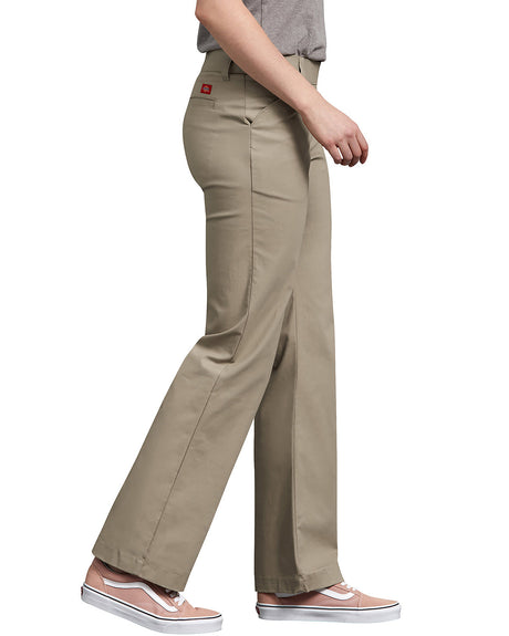 Dickies Ladies' Relaxed Straight Stretch Twill Pant Dickies