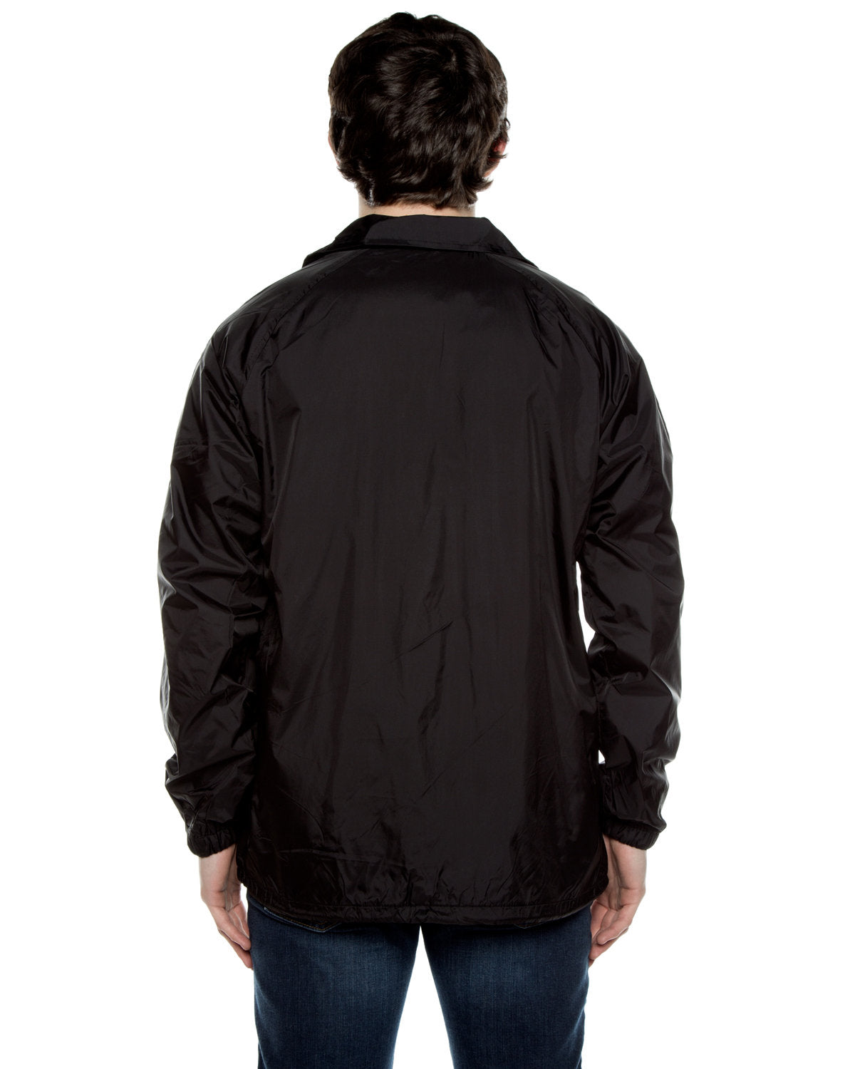 Beimar Drop Ship Unisex Nylon Modern Fit Coach Jacket Mens Apparel Jackets & Vests