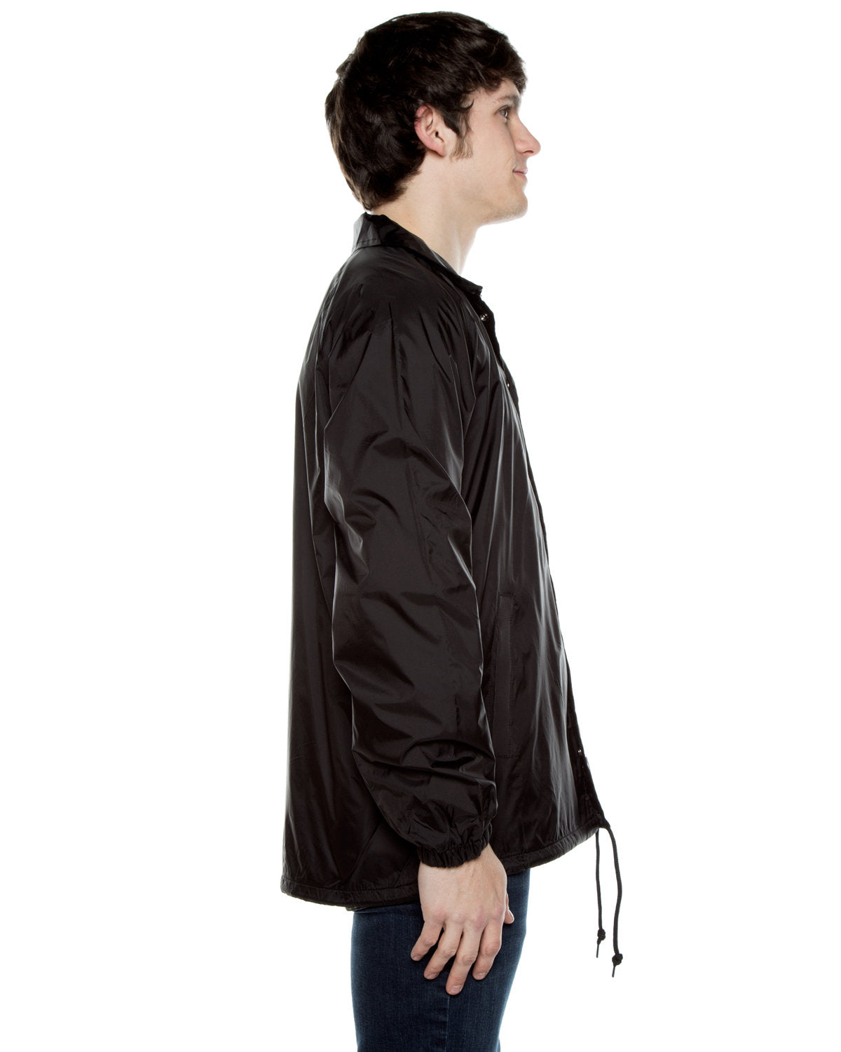 Beimar Drop Ship Unisex Nylon Modern Fit Coach Jacket Mens Apparel Jackets & Vests