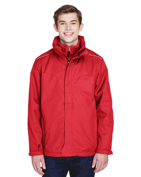 CORE365 Men's Region 3-in-1 Jacket with Fleece Liner CORE365