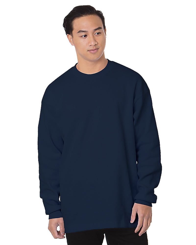 Bayside Heavyweight Waffle Knit Long-Sleeve Thermal