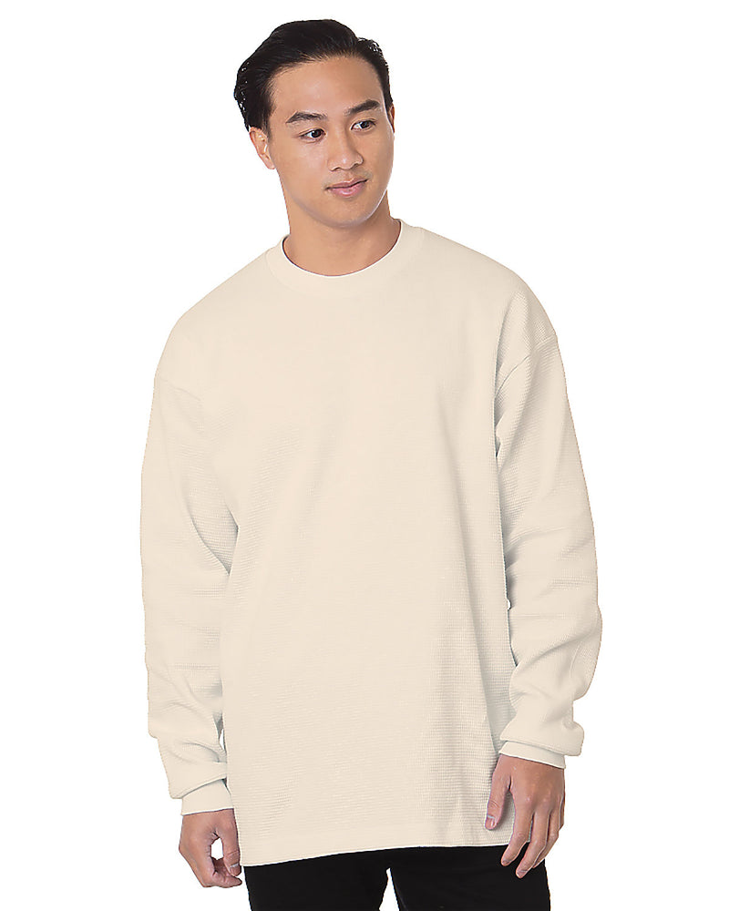 Bayside Heavyweight Waffle Knit Long-Sleeve Thermal