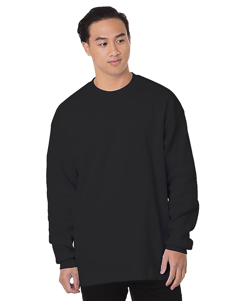 Bayside Heavyweight Waffle Knit Long-Sleeve Thermal