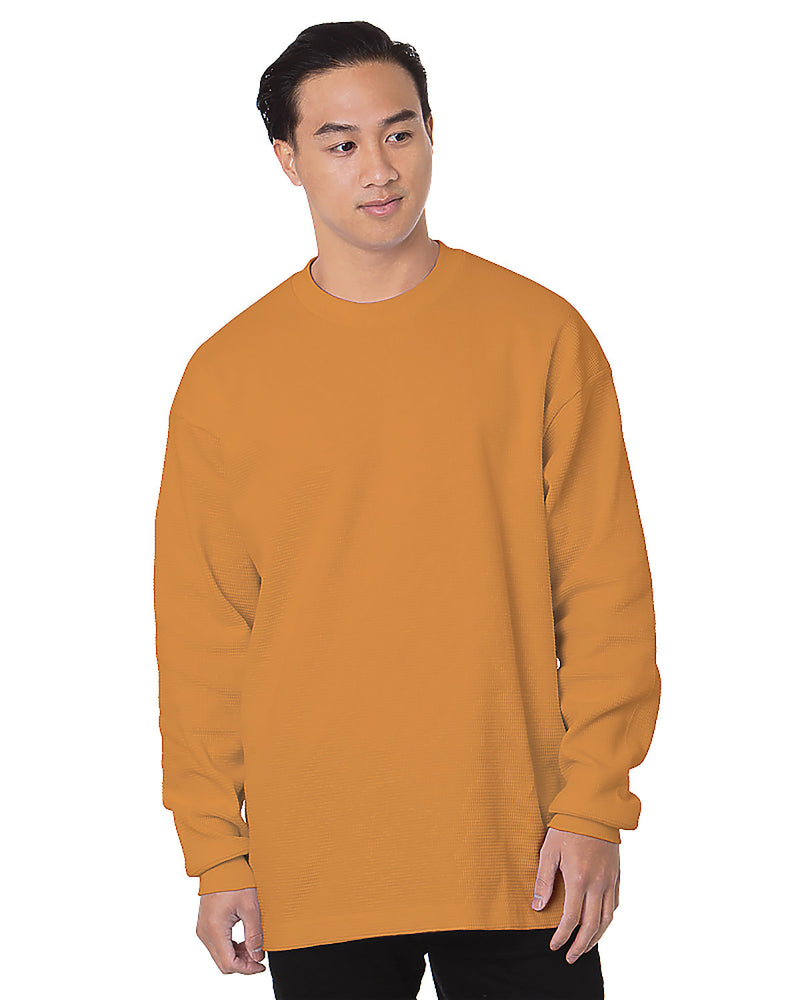 Bayside Heavyweight Waffle Knit Long-Sleeve Thermal