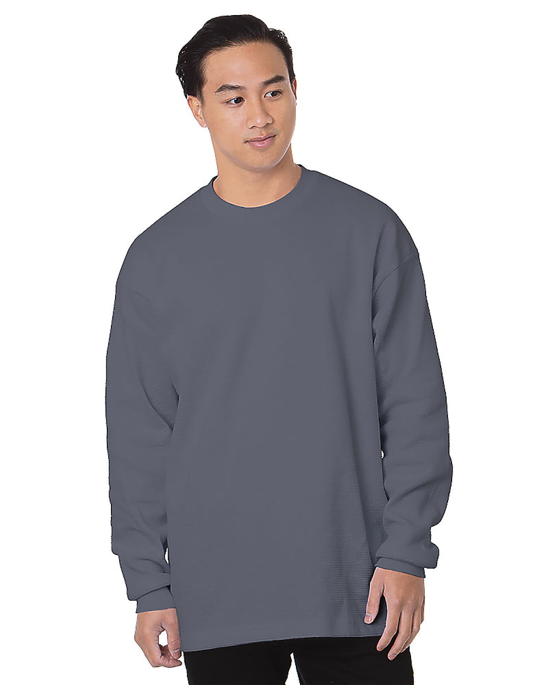 Bayside Heavyweight Waffle Knit Long-Sleeve Thermal