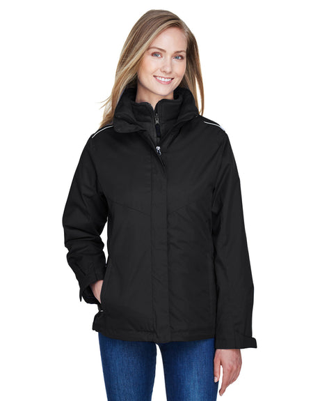 CORE365 Ladies' Region 3-in-1 Jacket with Fleece Liner CORE365