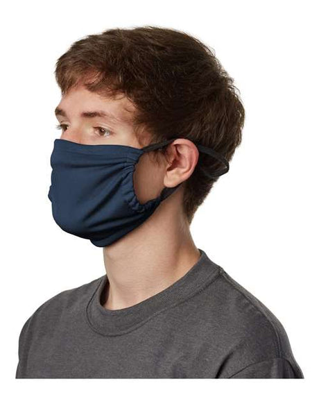 Hanes 2-Ply Cotton Pocket Face Mask Hanes