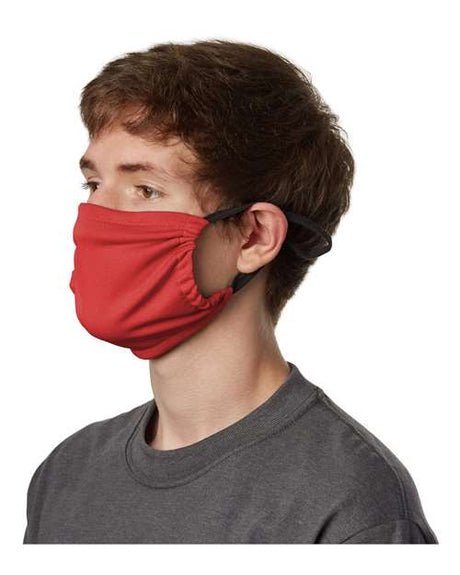Hanes 2-Ply Cotton Pocket Face Mask Hanes