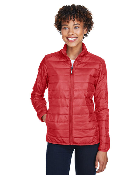 CORE365 Ladies' Prevail Packable Puffer Jacket CORE365