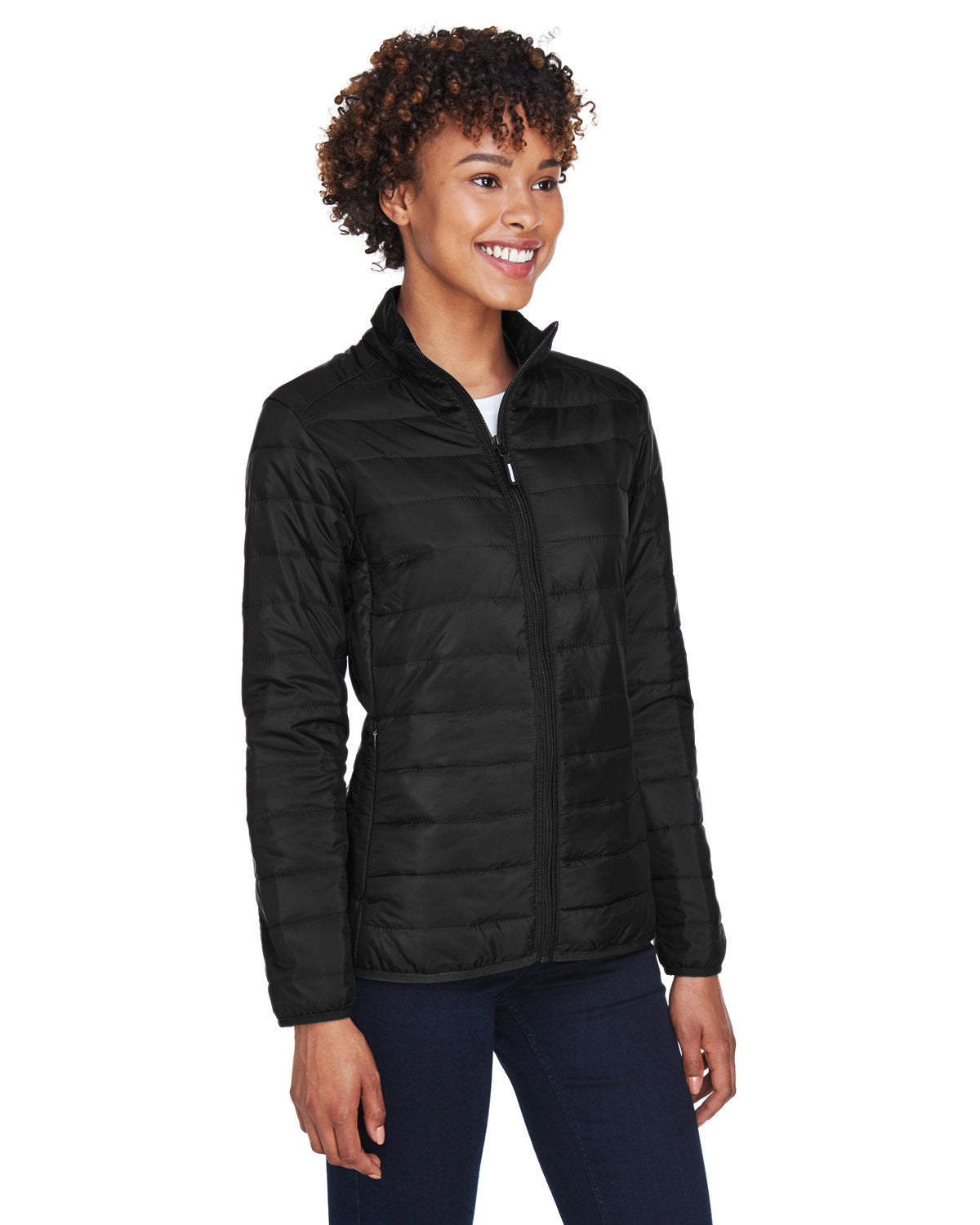 CORE365 Ladies' Prevail Packable Puffer Jacket CORE365