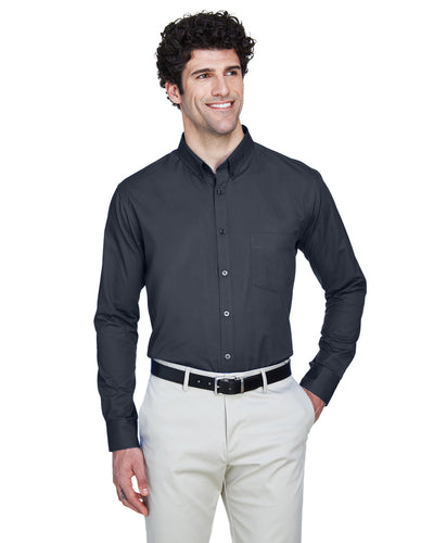 CORE365 Men's Operate Long-Sleeve Twill Shirt