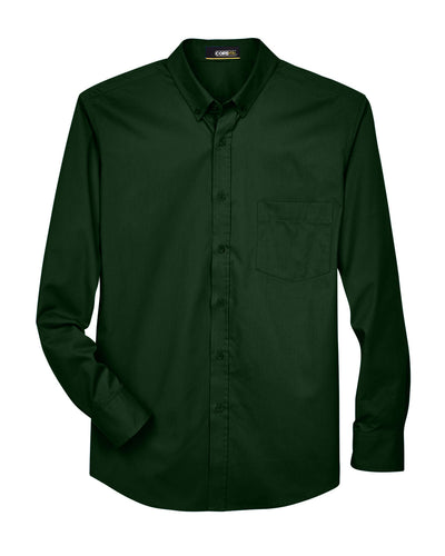 CORE365 Men's Operate Long-Sleeve Twill Shirt
