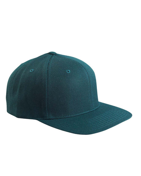 Yupoong Adult 6-Panel Structured Flat Visor Classic Snapback Yupoong