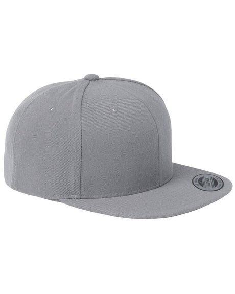 Yupoong Adult 6-Panel Structured Flat Visor Classic Snapback Yupoong