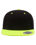 Yupoong Adult 6-Panel Structured Flat Visor Classic Snapback Yupoong