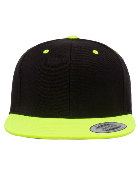 Yupoong Adult 6-Panel Structured Flat Visor Classic Snapback Yupoong