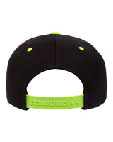 Yupoong Adult 6-Panel Structured Flat Visor Classic Snapback Yupoong