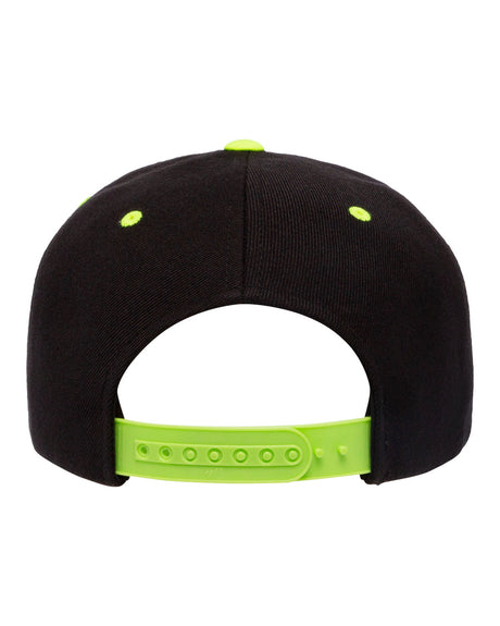 Yupoong Adult 6-Panel Structured Flat Visor Classic Snapback Yupoong